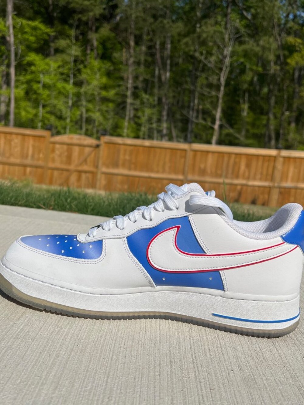 Nike air force 1 low New Jersey Nets hardwood classics 100% authentic - Picture 8 of 14